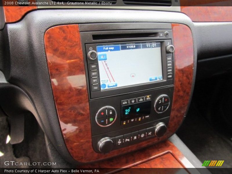 Graystone Metallic / Ebony 2008 Chevrolet Avalanche LTZ 4x4
