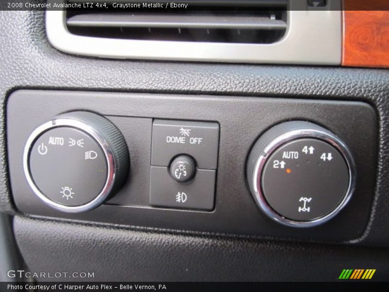 Graystone Metallic / Ebony 2008 Chevrolet Avalanche LTZ 4x4