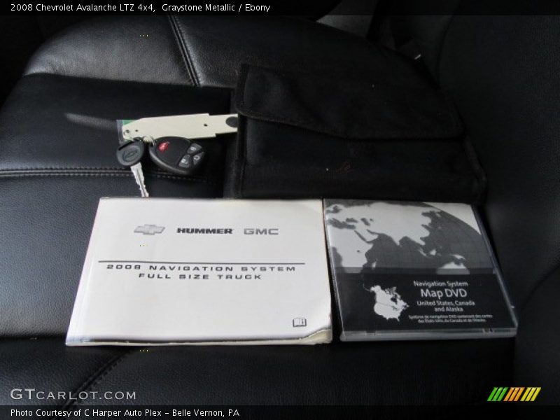 Graystone Metallic / Ebony 2008 Chevrolet Avalanche LTZ 4x4