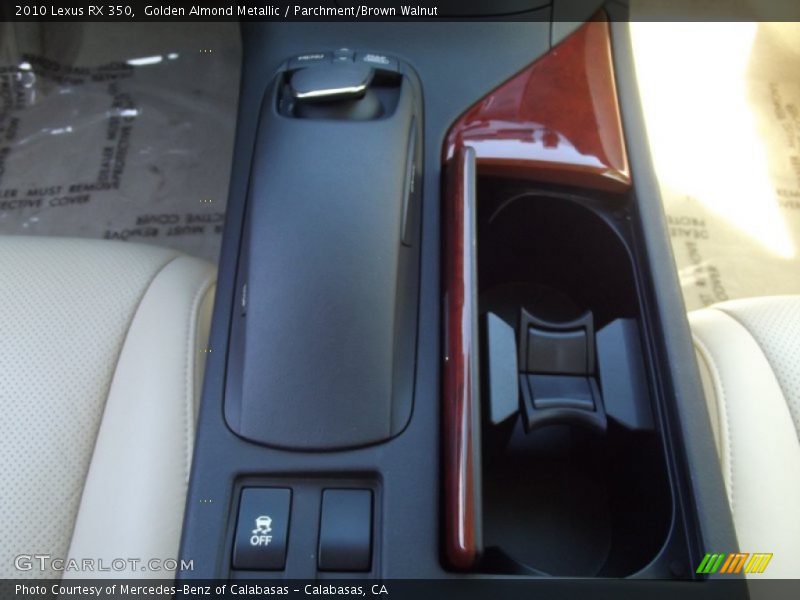Golden Almond Metallic / Parchment/Brown Walnut 2010 Lexus RX 350
