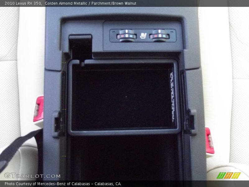 Golden Almond Metallic / Parchment/Brown Walnut 2010 Lexus RX 350