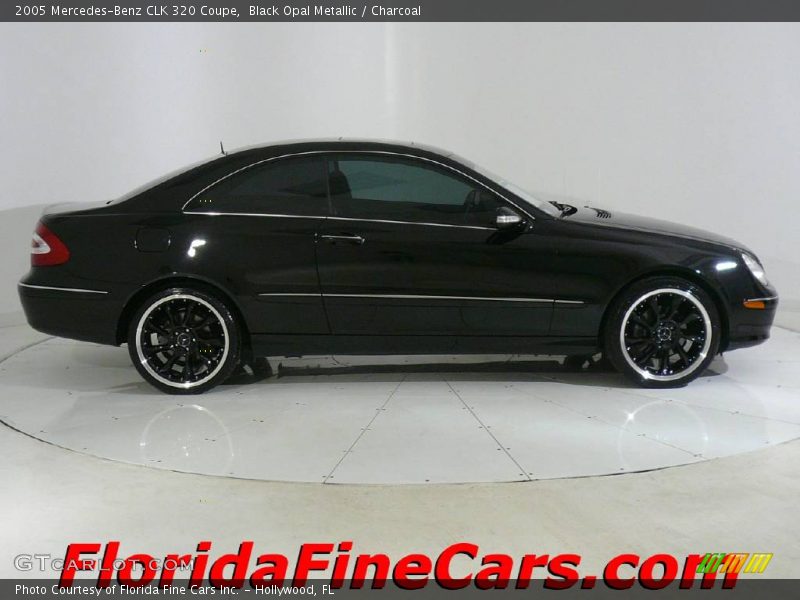 Black Opal Metallic / Charcoal 2005 Mercedes-Benz CLK 320 Coupe