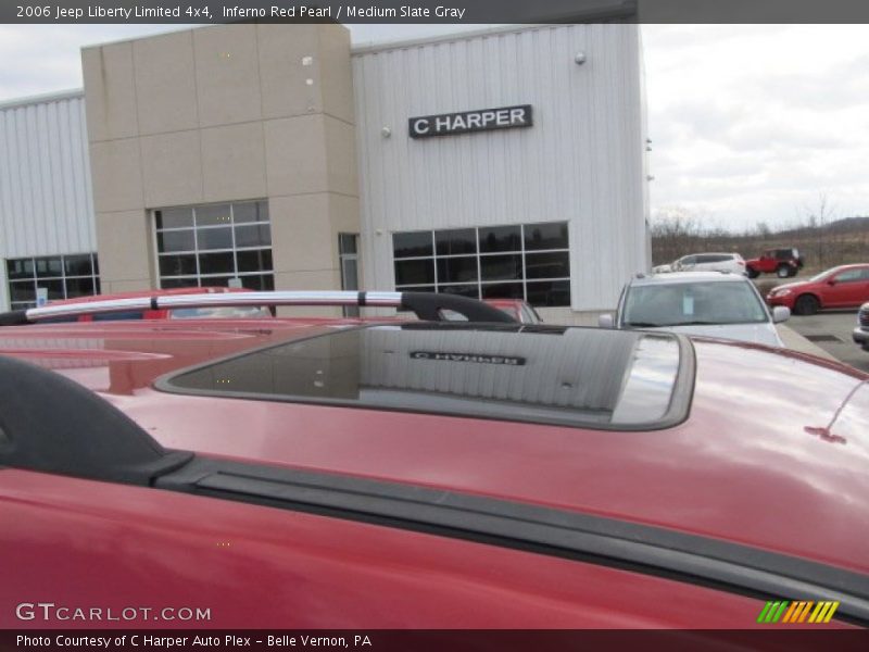 Inferno Red Pearl / Medium Slate Gray 2006 Jeep Liberty Limited 4x4