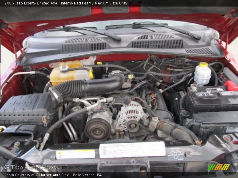 Inferno Red Pearl / Medium Slate Gray 2006 Jeep Liberty Limited 4x4