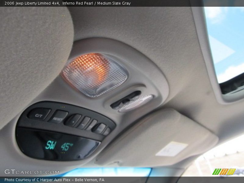 Inferno Red Pearl / Medium Slate Gray 2006 Jeep Liberty Limited 4x4
