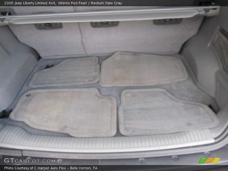 Inferno Red Pearl / Medium Slate Gray 2006 Jeep Liberty Limited 4x4