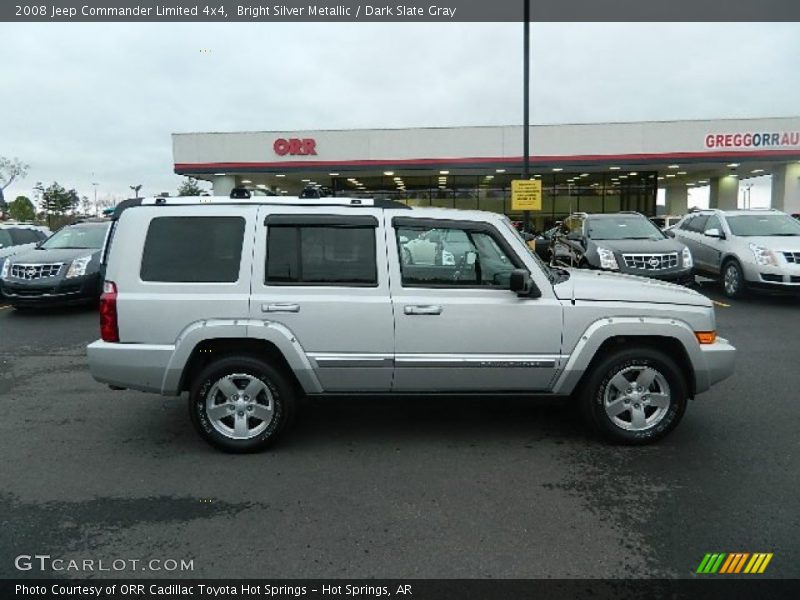 Bright Silver Metallic / Dark Slate Gray 2008 Jeep Commander Limited 4x4