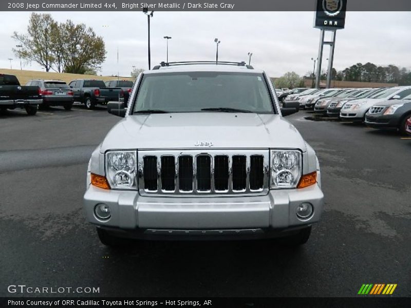 Bright Silver Metallic / Dark Slate Gray 2008 Jeep Commander Limited 4x4