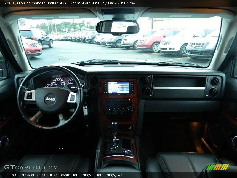 Bright Silver Metallic / Dark Slate Gray 2008 Jeep Commander Limited 4x4