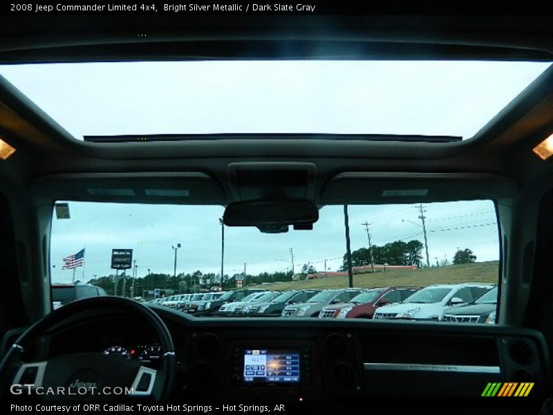 Bright Silver Metallic / Dark Slate Gray 2008 Jeep Commander Limited 4x4