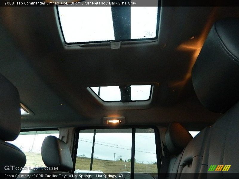 Bright Silver Metallic / Dark Slate Gray 2008 Jeep Commander Limited 4x4