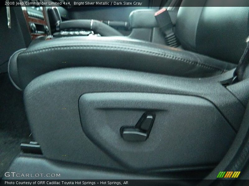 Bright Silver Metallic / Dark Slate Gray 2008 Jeep Commander Limited 4x4