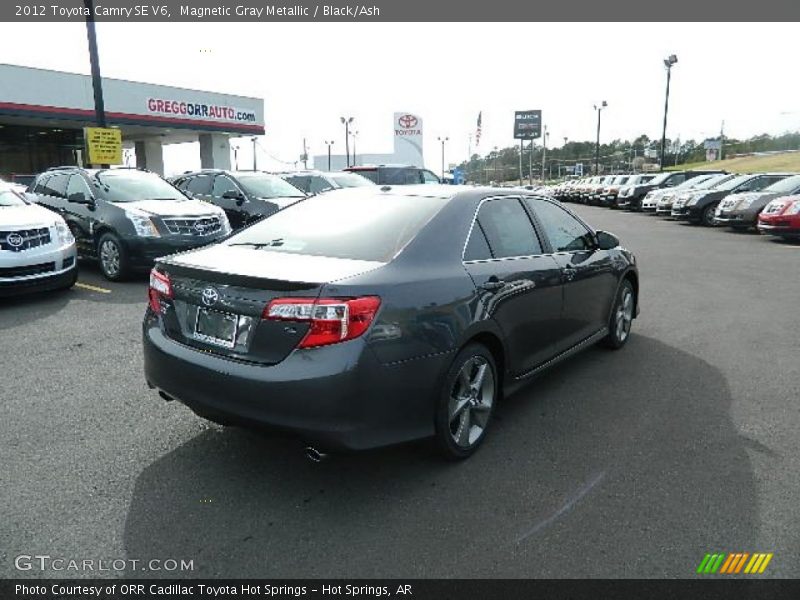 Magnetic Gray Metallic / Black/Ash 2012 Toyota Camry SE V6