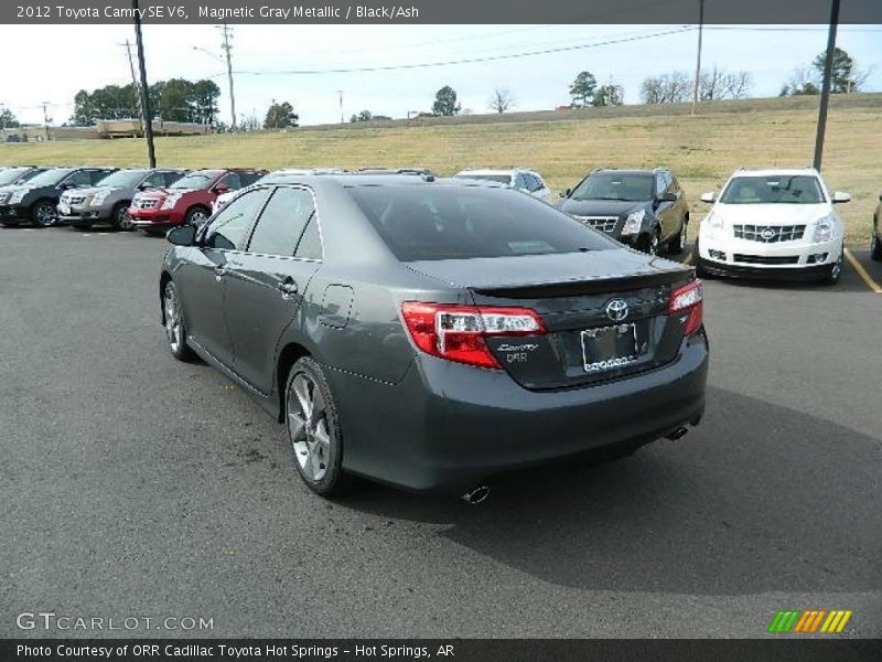 Magnetic Gray Metallic / Black/Ash 2012 Toyota Camry SE V6