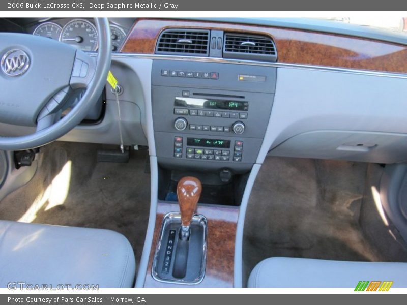 Deep Sapphire Metallic / Gray 2006 Buick LaCrosse CXS