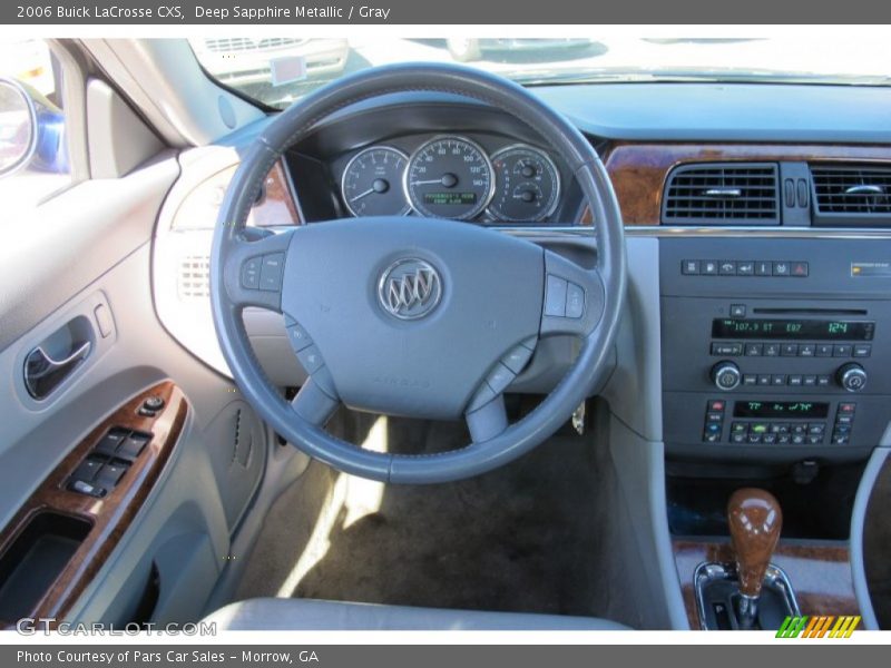 Deep Sapphire Metallic / Gray 2006 Buick LaCrosse CXS
