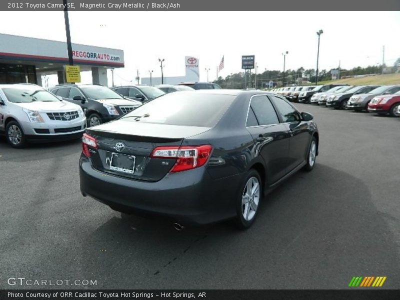 Magnetic Gray Metallic / Black/Ash 2012 Toyota Camry SE