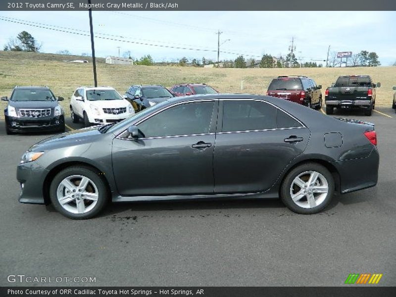 Magnetic Gray Metallic / Black/Ash 2012 Toyota Camry SE