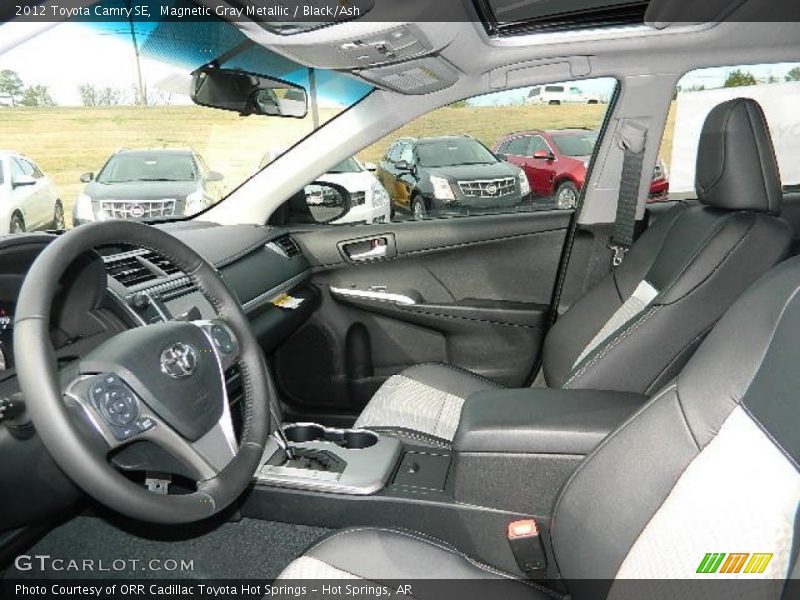 Magnetic Gray Metallic / Black/Ash 2012 Toyota Camry SE