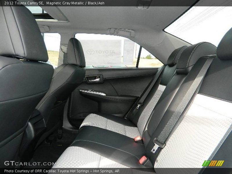 Magnetic Gray Metallic / Black/Ash 2012 Toyota Camry SE