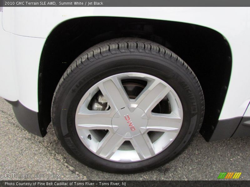 Summit White / Jet Black 2010 GMC Terrain SLE AWD