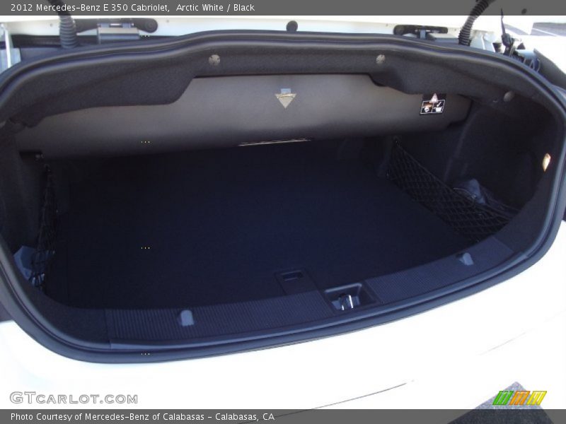 Arctic White / Black 2012 Mercedes-Benz E 350 Cabriolet