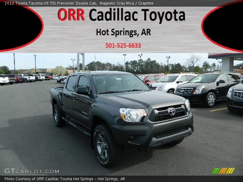 Magnetic Gray Mica / Graphite 2012 Toyota Tacoma V6 TSS Prerunner Double Cab
