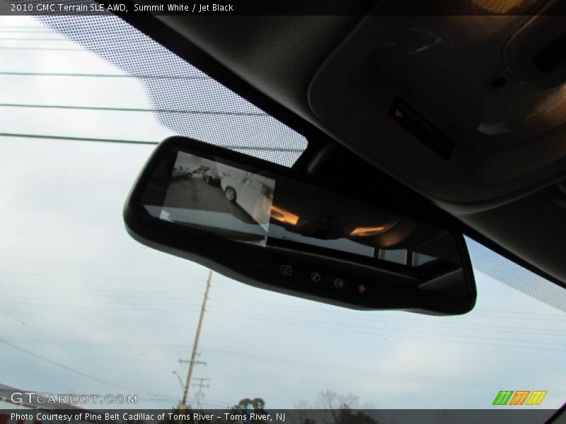Summit White / Jet Black 2010 GMC Terrain SLE AWD