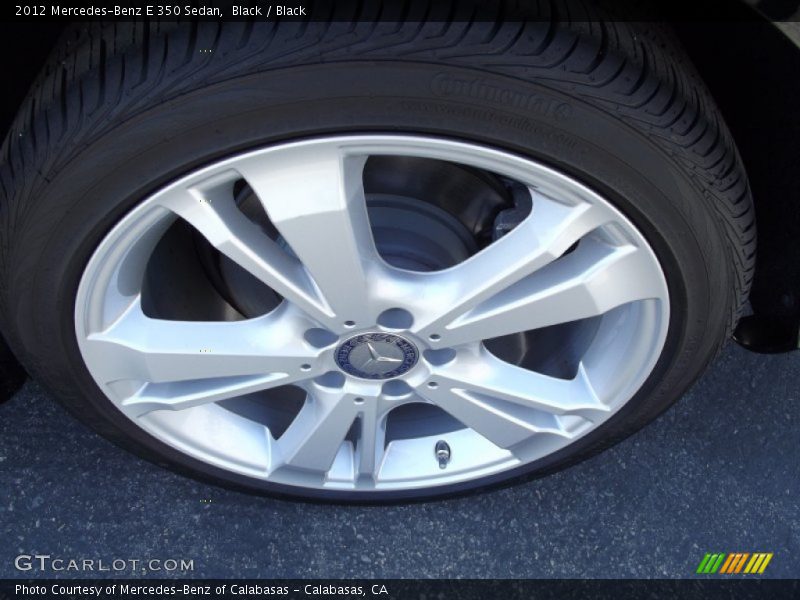 Black / Black 2012 Mercedes-Benz E 350 Sedan