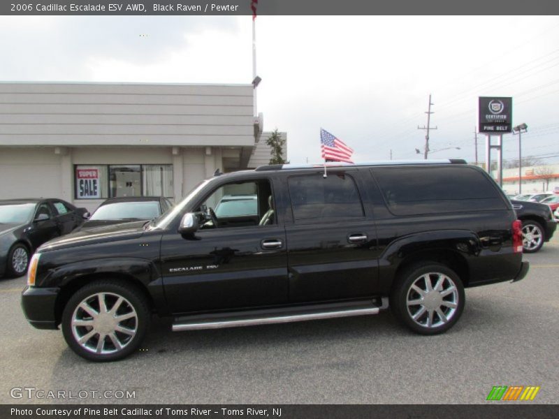 Black Raven / Pewter 2006 Cadillac Escalade ESV AWD