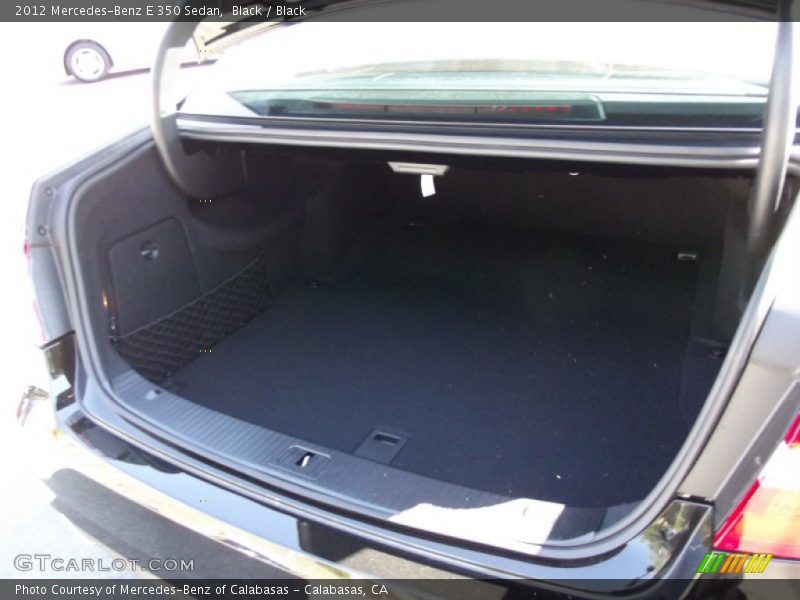 Black / Black 2012 Mercedes-Benz E 350 Sedan