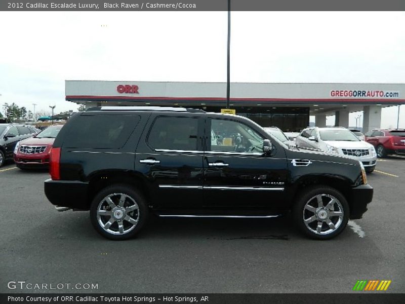 Black Raven / Cashmere/Cocoa 2012 Cadillac Escalade Luxury