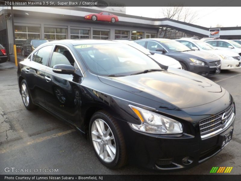 Super Black / Charcoal 2010 Nissan Maxima 3.5 SV