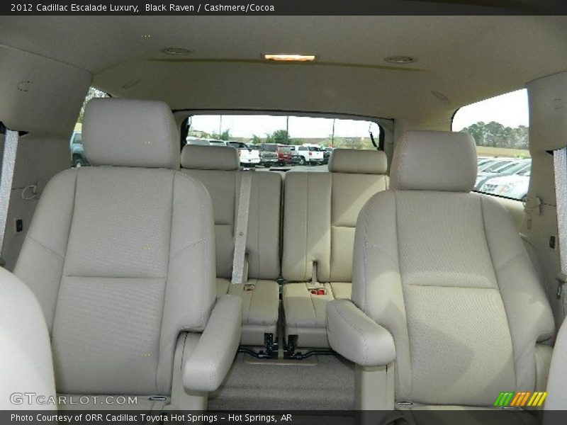 Black Raven / Cashmere/Cocoa 2012 Cadillac Escalade Luxury