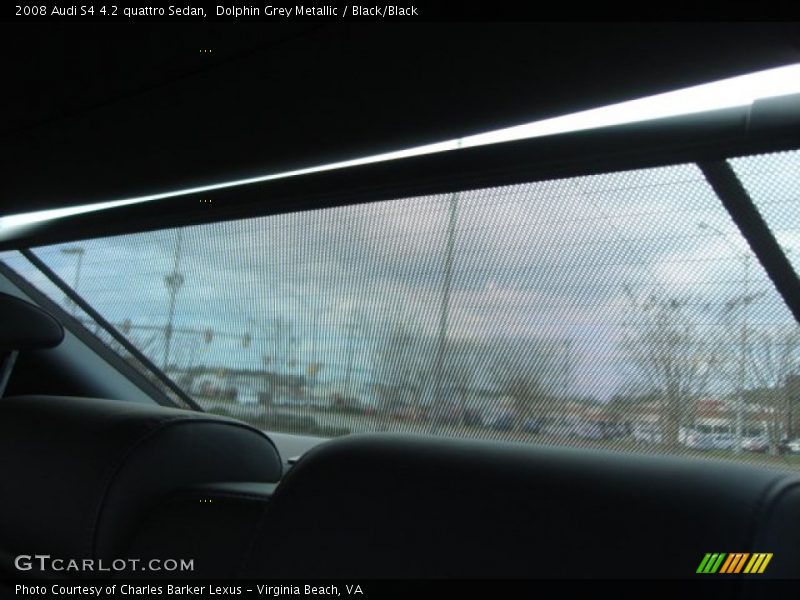 Dolphin Grey Metallic / Black/Black 2008 Audi S4 4.2 quattro Sedan