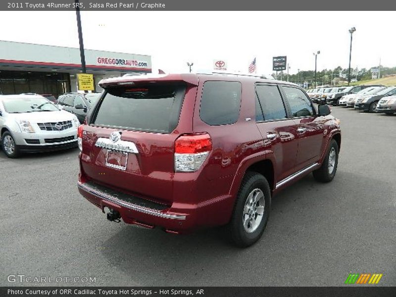 Salsa Red Pearl / Graphite 2011 Toyota 4Runner SR5