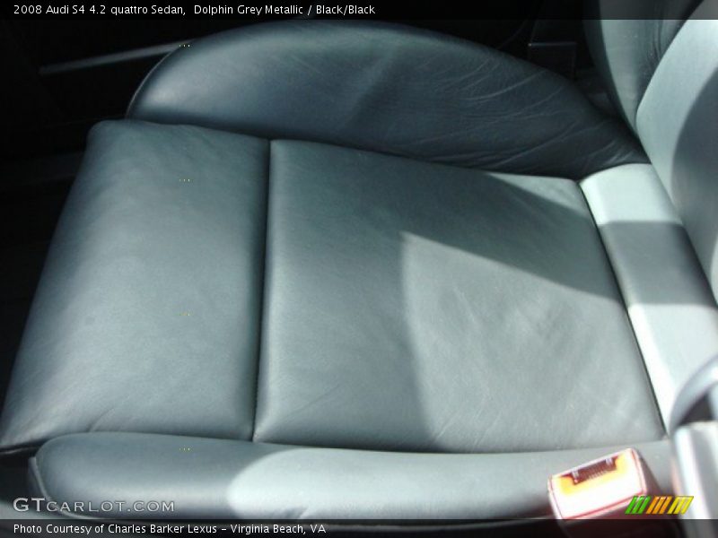 Dolphin Grey Metallic / Black/Black 2008 Audi S4 4.2 quattro Sedan