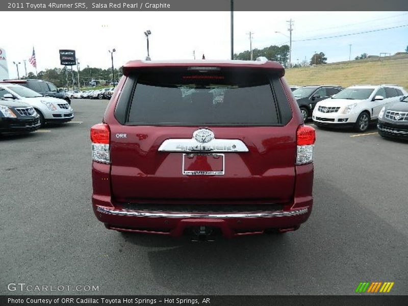 Salsa Red Pearl / Graphite 2011 Toyota 4Runner SR5