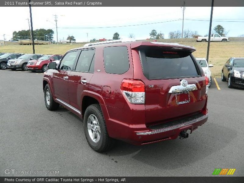 Salsa Red Pearl / Graphite 2011 Toyota 4Runner SR5