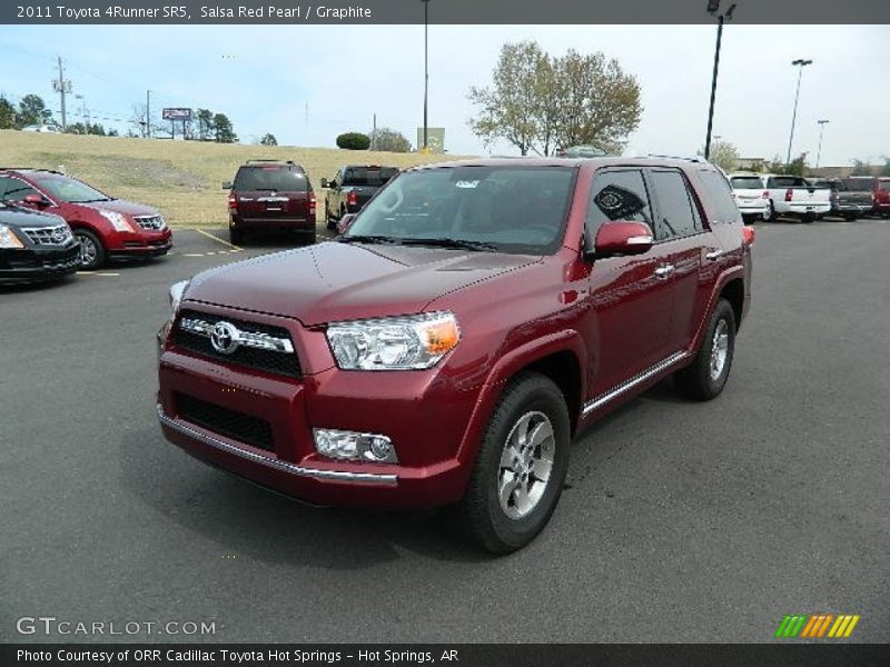 Salsa Red Pearl / Graphite 2011 Toyota 4Runner SR5