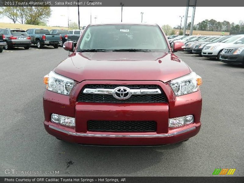 Salsa Red Pearl / Graphite 2011 Toyota 4Runner SR5