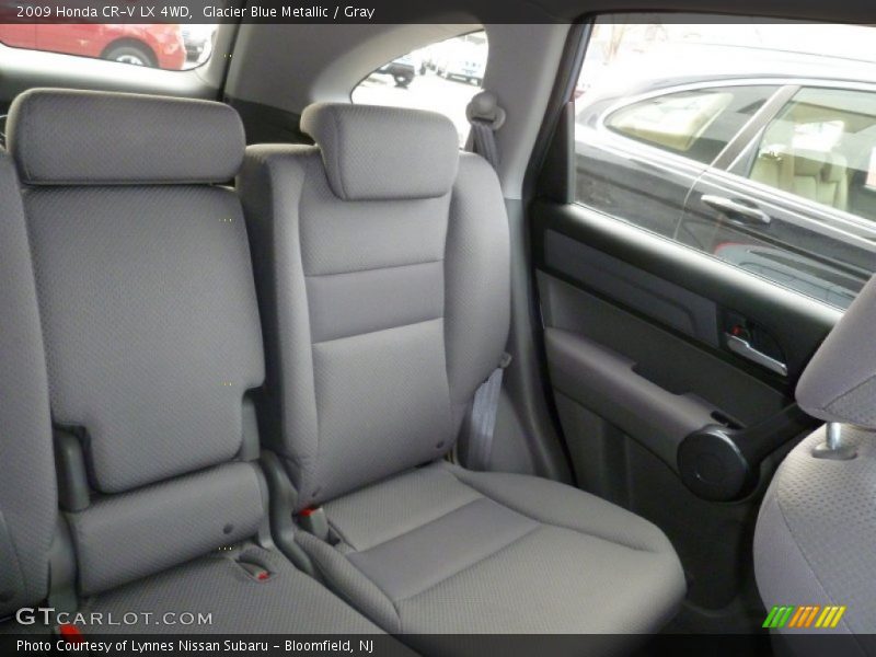 Glacier Blue Metallic / Gray 2009 Honda CR-V LX 4WD
