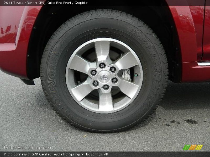 Salsa Red Pearl / Graphite 2011 Toyota 4Runner SR5