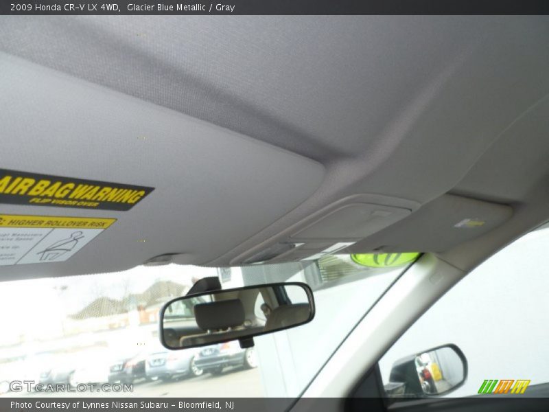 Glacier Blue Metallic / Gray 2009 Honda CR-V LX 4WD