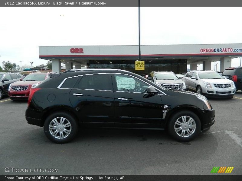 Black Raven / Titanium/Ebony 2012 Cadillac SRX Luxury