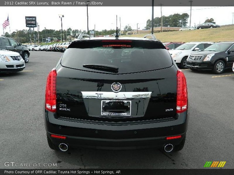 Black Raven / Titanium/Ebony 2012 Cadillac SRX Luxury