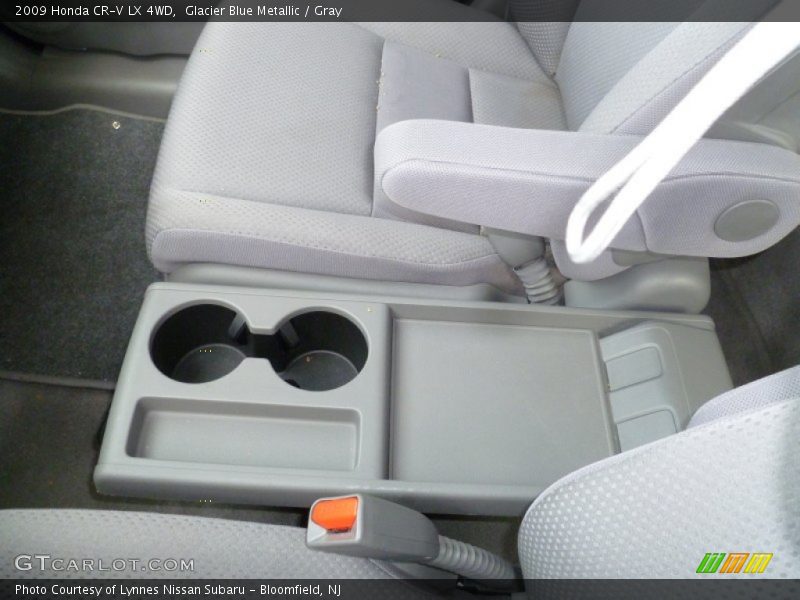 Glacier Blue Metallic / Gray 2009 Honda CR-V LX 4WD