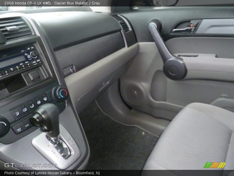 Glacier Blue Metallic / Gray 2009 Honda CR-V LX 4WD
