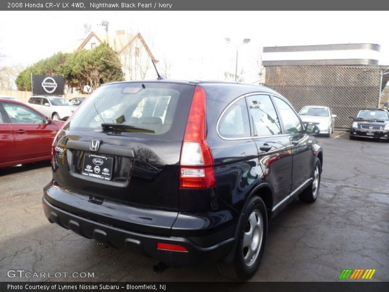 Nighthawk Black Pearl / Ivory 2008 Honda CR-V LX 4WD
