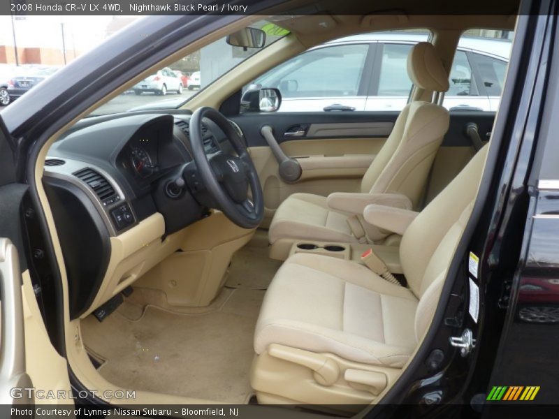 Nighthawk Black Pearl / Ivory 2008 Honda CR-V LX 4WD